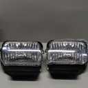 Nakuuly Fog Lights Compatible With 2003-2006 Chevy Silverado 1500 2500 3500 1500HD 2500HD 2007 Classic 02-06 Avalanche Driver and Passenger Side Fog Bumper Lamp Assembly with Bulbs Clear Lens