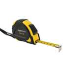 Amazon Basics Self-Locking Tape Measure, MID Accuracy, 16-Feet (5-Meters), Black, Yellow (4.9 m)