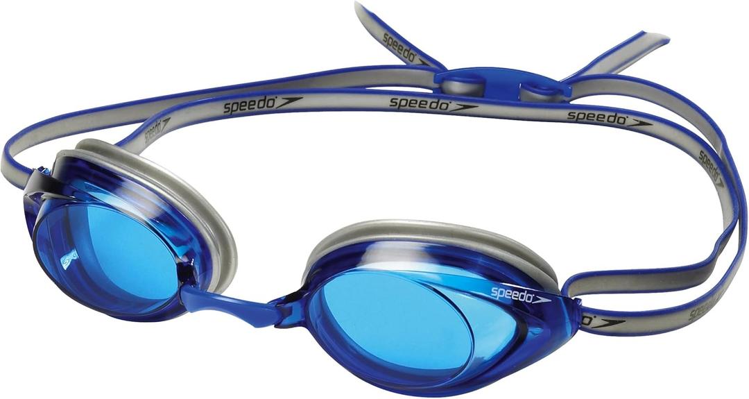 Speedo Unisex-Adult Swim Goggles Vanquisher (Blue) Speedo Unisex-Adult Swim Goggles Vanquisher (Blue)