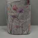 KIMODE Anti Fatigue Kitchen Mat for Floor, Farmhouse Floral Kitchen Rugs Sets of 2, Kitchen Floor Mats Non-Slip, Cushioned Standing Mat for Sink, Laundry, Desk, Home White 17"x47"+17"x29"