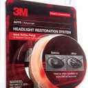 3M Headlight Lens Restoration System, 39008, 1 Kit