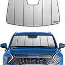 Windshield Sun Shade for Kia Sportage 2023-2025,Thicken Front Windshield Sunshade for Summer,6 Layers Sun Shield,Accordion Fold