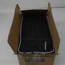 KingCamp Heated Stadium Seats for Bleachers, Portable Camping Seat Cushion Heavy Duty Oversized Comfy with Detachable Dual Nano Heating Pads & PE+PU (Black)