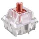 Cherry MX Key Switches for Mechanical Gaming Keyboards | Plate Mounted | MX1AL1NA (Cherry RGB Red, 120 Pcs)