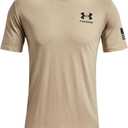 Under Armour Men's New Freedom Flag T-Shirt (Large)