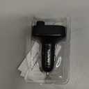 Bluetooth 5.3 Car Adapter FM Transmitter, 42W (PD30W & 12W) USB C Car Charger Wireless Radio Receiver, Hands-Free Calling MP3 Audio Player Cars Kit, Light Switch & Fast Charging & Deep Bass (Black)