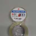 BOMEI PACK Heavy Duty PackingTape with Dispenser - 2 Rolls, Total 330Y, 2.6 mil, 1.88 inch x 110 Yards, Clear Packaging Tape Refills for Shipping, Mailing, Moving & Storage