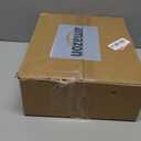 Farmlyn Creek 6 Pack Small Glass Vases for Centerpieces, Amber 7.5 oz Propagation Jars for Flowers, Table Centerpieces, Apothecary, Home Decor (2.8 x 5 in)