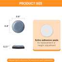 Aieve Appliance Sliders, 8 Pcs Small Appliance Slider for Countertop, Self Adhesive Home Finds Caster Wheels Rollers, Kitchen Must Have Gadgets for Stand Mixers, Coffee Makers, Air Fryers