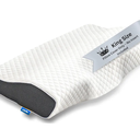 Derila King Size Pillowcase | Designed to Keep Your Derila Memory Foam Pillow for snoring Relief Covered and Protected with This Crisp, Clean, White Pillowcase Made from Premium Materials