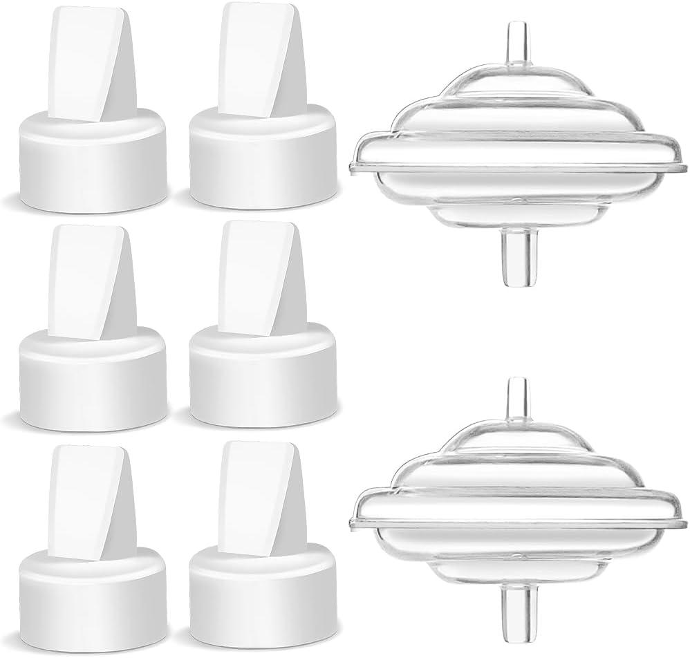 PUMPMOMUS Replacement Duckbill Valves and Backflow Protector for Spectra, Compatible Pump Parts for Spectra S1 S2 9 Plus and SG (Not Original S2 Accessories)