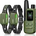 Jugbow Shock Collar for 2 Dogs (10-120lbs) - 4200FT Dog Training Collar with Remote, IPX8 Waterproof Electric Collar with 4 Training Modes, Rechargeable E-Collar for Large Medium Small Breeds