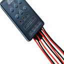 AC 110/240V 3 Channel Light Controller Sequencer with 50+ Modes,Easy to Program and Fix Installation with Mini Shell Protection