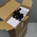 Adjustable Curtain Rods for Windows 48 to 84, USFOOK 7/8 Inch Splicing Black Curtain Rod Set of 2, Decorative Drapery Poles for Bedroom and Living Room, Square End