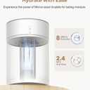 Abolee Humidifiers for Bedroom 4.5L Cool Mist with Essential Oil Diffuser, Humidifier Large Room, 24dB Quiet Air Humificador fit Baby Nursery & Plants, 360 Adjustable, Easy Fill & Cleaning (White)