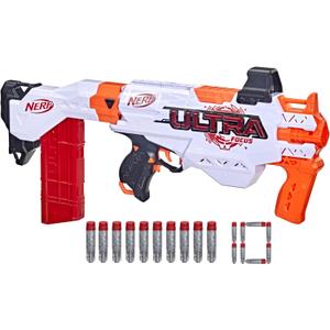 Nerf Ultra Focus Motorized Blaster, 10-Dart Clip, One Size