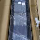 SONGMICS 360 Swivel Jewelry Cabinet, Lockable Jewelry Organizer with Full-Length Mirror, Rear Storage Shelves, Interior Mirror, Jewelry Armoire, Gift Idea, Black UJJC006B01