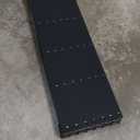 4-Piece Wood Slat Panels for Wall 94.5"11" Acoustic Panels for Interior Wall Decor 3D Fluted Sound Absorbing Panel - Mattle Black