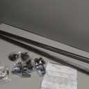 Rod Desyne Ornament Double Window Set Curtain Rod, 28"-48", Cocoa