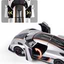Toy Cars 1/32 Scale Koenigsegg One Diecast Cars,Car Models with Light Sound and Pull Back,Car Toys Birthday Gifts for Boys and Boyfriends 6.3*2.8*1.6 inches, Black 