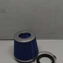 Universal Clamp On Air Intake Filter fits 3 In /3.5 In /4 In Three Different Size, Cone Air Intake FilterBlue