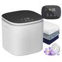 DOACE Towel Warmer Bucket, Medium Size Towel Warmers with Auto Keep Warm, Heat Time 20/40/60 Min Adjustable and Delay Time Up to 24 Hours, Hot Towel Warmer for Bathroom, Ideal Gift for Valentine's Day