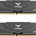 TEAMGROUP T-Force Vulcan Z DDR4 DRAM 16GB Kit (2x8GB) 3200MHz Desktop Memory Module (PC4-25600) CL16 Ram (Gray) - TLZGD416G3200HC16FDC01