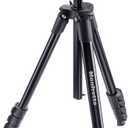 Manfrotto Compact Action Aluminium Tripod with Hybrid Head forEntry-Level DSLRs, Mirrorless up to 1.5kg Black