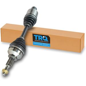 TRQ Front Right CV Axle Shaft Assembly Passenger Side Compatible with 2012-2019 Dodge Journey V6 3.6L 2011-2014 Chrysler 200 V6 3.6L 2007-2010 Sebring V6 3.5L 2008-2014 Dodge Avenger V6 3.6L 3.5L
