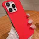 Case Hard Phone Cases for iPhone 11 14 Pro Max 13 15 Pro Max 14 15 Plus 12 Matte Sideless Back Cover,red,for 11 pro