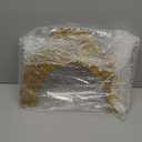 24 x 16 Inch Wooden Gold Foil Princess Party Decor Photo Frame, Elegant Vintage Victorian Princess Party, Backdrop Prop for Halloween Birthdays Weddings(Oval)