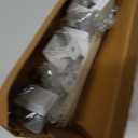 White Cabinet Knobs - White Drawer Knobs - 10 Pack Closet Door Knobs - Kitchen Cabinet Knobs - Kitchen Knobs for Cabinets and Drawers - Bedroom Door Knobs - Cupboard Knobs for Modern Home & Furniture