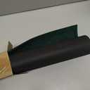 Dunzy St. Patrick's Day Front Door Mat Green Clover Shamrock Rubber Doormat Anti-Slip Irish Festival Welcome Mat Absorbent Muddy Dirt Resist Rug for Holiday Bedroom Home Kitchen