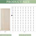Tulle Backdrop Curtain with Lights String 10FT X 8FT Champagne Sheer Tulle Backdrop Curtains for Wedding Birthday Party Reception Photo Booth Background Decorations (2 Panels 5x8FT)