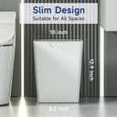 YEEFIGRO Smart Trash Can with Lid, Motion Sensor Automatic 4.2 Gallon Touchless Trash Bin, Waterproof & Rechargeable Battery-Powered for Home & Office, Bedroom, Kitchen (Dual Power)