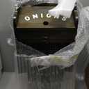 ARTAWEIN Potato Storage Bin Wall-mountable Potato Box with Lid Rustic and Garlic Drawer Onion Organizer with Grocery Section Decorative Vegetable Organization Cabinet for Kitchen