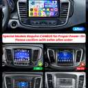 [8Core 4+64GB] Car Radio Stereo for Chrysler 200 2015 2016 2017: Upgrade 1280*800HD Touchscreen Replacement Accessories with CarPlay Android Auto Bluetooth5.0 FM AM 36EQ GPS 5G WiFi SWC Backup Camera