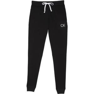 Calvin Klein Women’s  French Terry Iconic CK Logo Joggers (X-Large, Black)