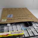 Cumbor 29.7-40.6" Baby Gate for Stairs, Baby Essential Safety Gate, Mom's Choice Awards Winner-Dog Gate for Doorways, Pressure Mounted Auto-Close Pet Gates for Dogs Indoor, Durable Child Gate, Black