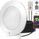Pool Lights for Inground Pool, 54W 10 Inch Large LED Multicolor Inground Pools LED Light with 50 Foot Cord for Wet Niche, APP Control & Remote Control