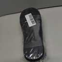 UBFEN Womens Mens Slippers Memory Foam Comfort Fuzzy Plush Lining Slip On House Shoes (5-6 Women/3-4 Men, White Black)