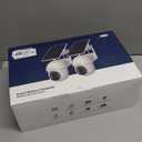 ARCCTV Solar Security Cameras Wireless Outdoor, 4MP 360 View Battery Powered Outdoor Camera, Night Vision with Spotlight, 2-Way Audio, PIR Motion Sensor, 2.4G/5G Dual Band WiFi (2 Pack)