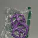 ROCKBROS Mountain Bike Pedals MTB Pedals Lightweight Nylon Composite Bicycle Flat Pedals 9/16" DU Bearing Bike Platform Pedals for BMX MTB Mountain Road Bike (Purple)