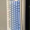 AULA F108 PRO - Wireless Mechanical Keyboard with Screen&Knob, Hot Swappable Gaming Keyboard with 8000mAh Battery, Pre-lubed Switches, RGB Backlit, PBT Keycaps Creamy Sounding Computer Keyboards, 104 Keys (Gradient Blue)