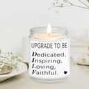 2 x New Dad Gifts First Time, Soon to be Dad Father Christmas Gifts, Lavender Scented Candles Gift