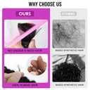 100 Percent Human Boho Braiding Hair Deep Wave Bulk Boho Hair for Braiding Curly Bundles Human Hair for Boho Braids Wet and Wavy Braiding Hair Extension No Weft (24inch,#4 Natural Brown)