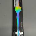 Waterproof Airtag Cat Collar, Breakaway Cat Airtag Collar with Luminous & Reflective Fish Pattern, Lightweight Kitten Collars for Apple Air tag, Hidden GPS Tracker Holder for Cats, Kittens(9-13") (Classic Black)