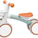 Humble Bee Baby Balance Bike for 12-24 Months Old Boys Girls,1 Year Old Boys Girls Toddler Balance Bike with Adjustable Seat, Best Birthday Choice, Green