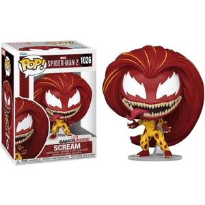 Funko Scream Symbiote Mary Jane + Pop Protector: Gamerverse Pop! Spider-Man 2 Marvel Games Vinyl Figure (Gift Set Bundled with ToyBop Brand Box Protector Collector Case)