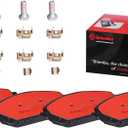 Brembo P37021N Premium Ceramic Front Disc Brake Pad Set JEEP OE# 00K68227573AA